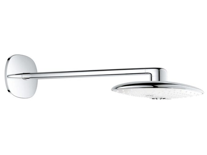 Grohe Rainshower Horní sprcha Duo 360, 2 proudy, sprchové rameno 450 mm, měsíční bílá