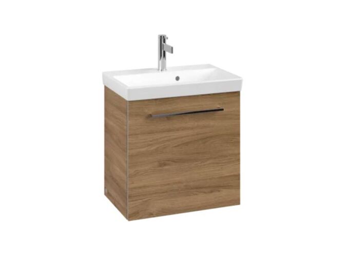 Villeroy & Boch Avento Umyvadlová skříňka, 530x514x352 mm, 1 dvířka, Oak Kansas