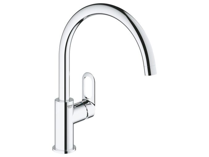 Grohe BauFlow Dřezová baterie, chrom