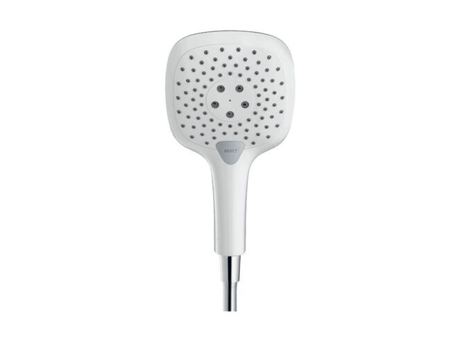 Hansgrohe Raindance E Sprchová hlavice 150, 3 proudy, bílá/chrom