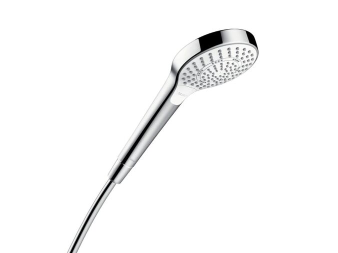 Hansgrohe Croma S Sprchová hlavice Multi, 3 proudy, EcoSmart, bílá/chrom