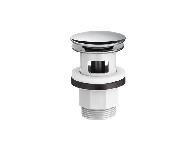 Hansgrohe Odtokové soupravy Odtoková souprava Push-Open pro umyvadlové a bidetové baterie, chrom