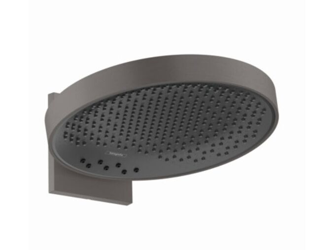 Hansgrohe Rainfinity Hlavová sprcha 360 s připojením, 3 proudy, kartáčovaný černý chrom