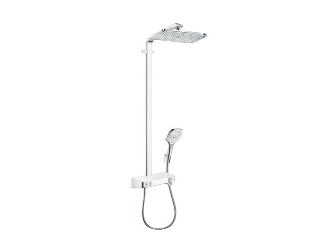 Hansgrohe Raindance Sprchový set Showerpipe 360 s termostatem ShowerTablet Select 300, bílá/chrom