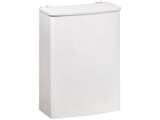 Bemeta Hotelové vybavení Odpadkový koš, 5 l, nerez, bílý