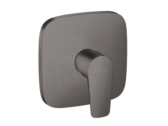 Hansgrohe Talis E Sprchová baterie pod omítku, kartáčovaný černý chrom