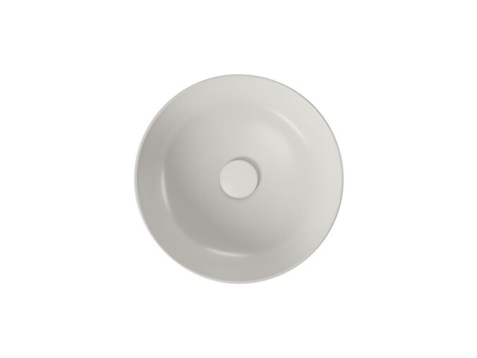 kielle Idolio Umyvadlo na desku, průměr 40 cm, šedá