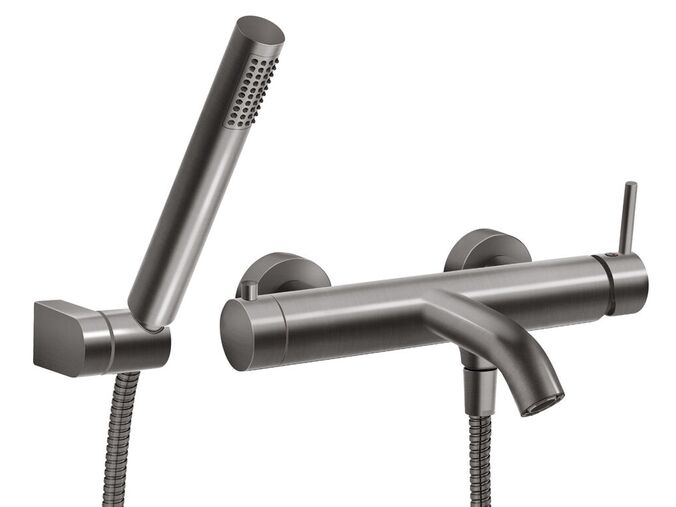 Novaservis Vanová baterie Ciriculus, gun metal