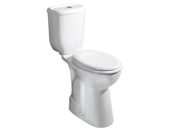 CREAVIT HANDICAP WC kombi zvýšený sedák, spodní odpad, bílá