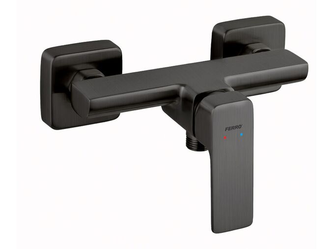 Novaservis Sprchová baterie bez příslušenství 150 mm Dune, gun metal