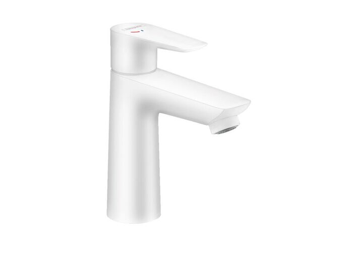 Hansgrohe Talis E Umyvadlová baterie s výpustí, CoolStart, matná bílá