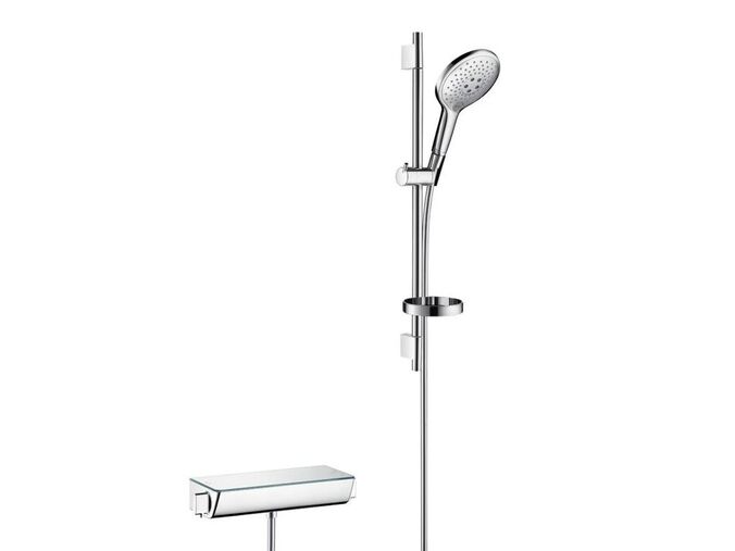 Hansgrohe Ecostat Sprchový set s termostatem, 150 mm, 3 proudy, chrom
