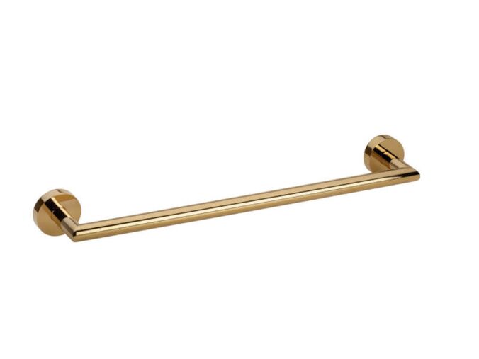 Bemeta Brilo držák ručníků 45 cm, zlato lesk