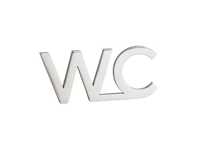 Bemeta Home piktogram - WC, nerez lesk