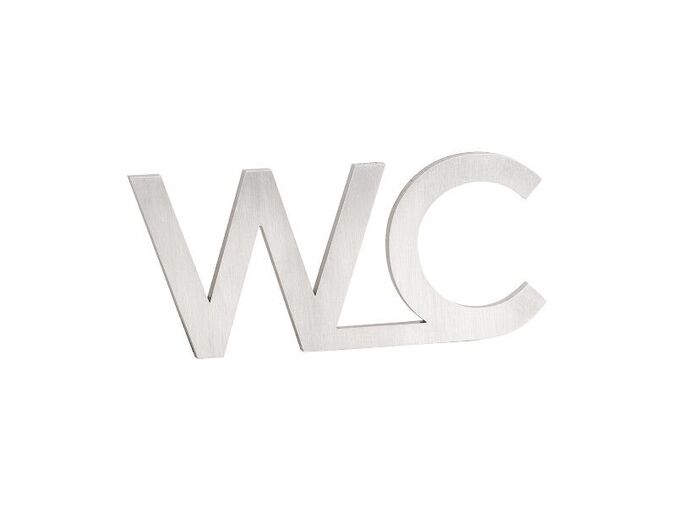 Bemeta Home piktogram - WC, nerez mat