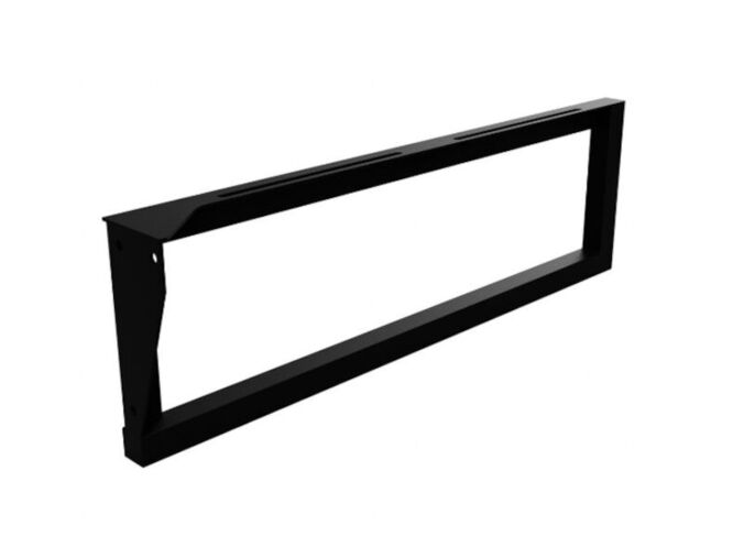 Bemeta konzole umyvadlová s držákem ručníků pravá 49 cm, černá 