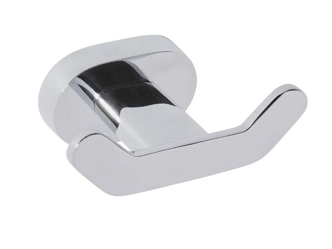 Bemeta Oval věšáček dvojitý, chrom