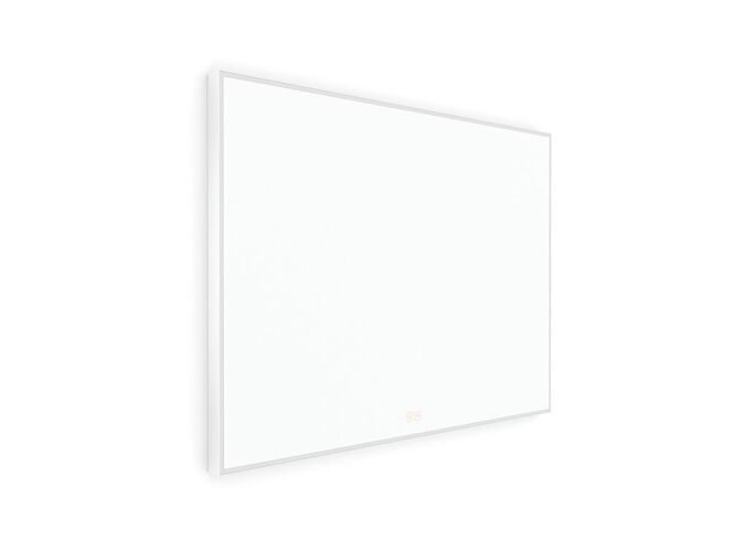Nimco Zrcadla Bílé LED zrcadlo 1000x700 se dvěma dotykovými senzory
