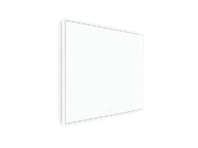 Nimco Zrcadla Bílé LED zrcadlo 900x700 se dvěma dotykovými senzory