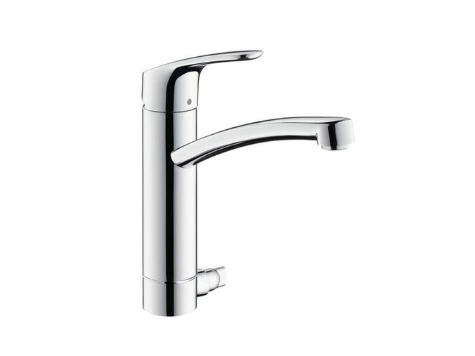 Hansgrohe Focus M41 Páková dřezová baterie s uzavíracím ventilem, chrom