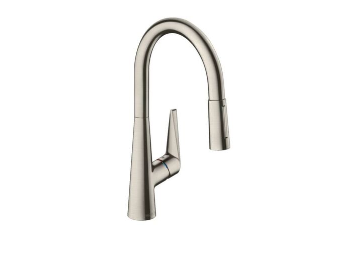 Hansgrohe Talis M51 Dřezová baterie s výsuvnou sprškou, vzhled nerezu