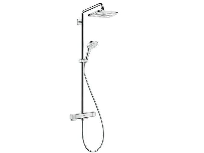 Hansgrohe Croma E Sprchový set Showerpipe s termostatem, 1jet, EcoSmart, chrom