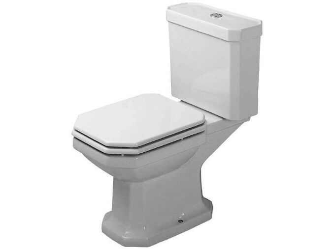 Duravit 1930 stojící WC kombi mísa, vodorovný odpad, bílá