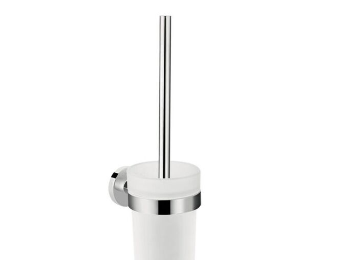 Hansgrohe Logis WC kartáč s držákem, sklo/chrom