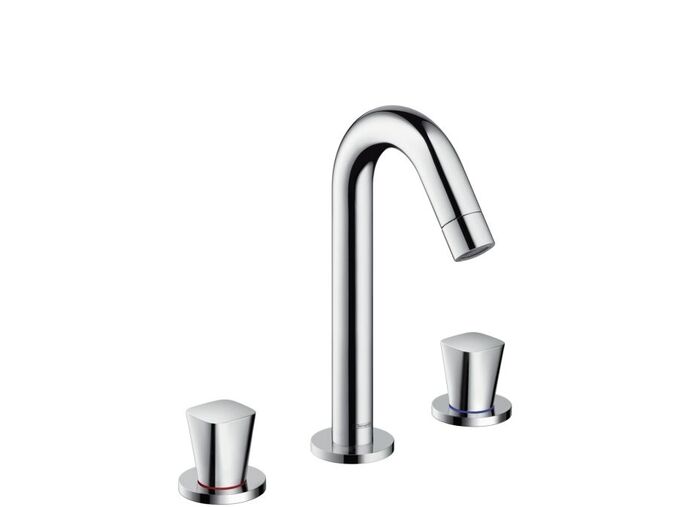 Hansgrohe Logis Umyvadlová baterie s výpustí, 3-otvorová instalace, chrom