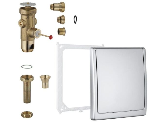 Grohe Tlačné ventily Tlakový splachovač pod omítku, chrom