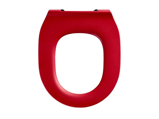 Ideal Standard Contour 21 WC sedátko dětské 7-11 let bez poklopu, červená