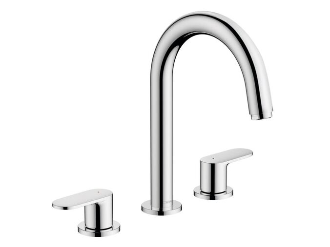 Hansgrohe Vernis Blend Umyvadlová baterie s výpustí, 3-otvorová instalace, chrom