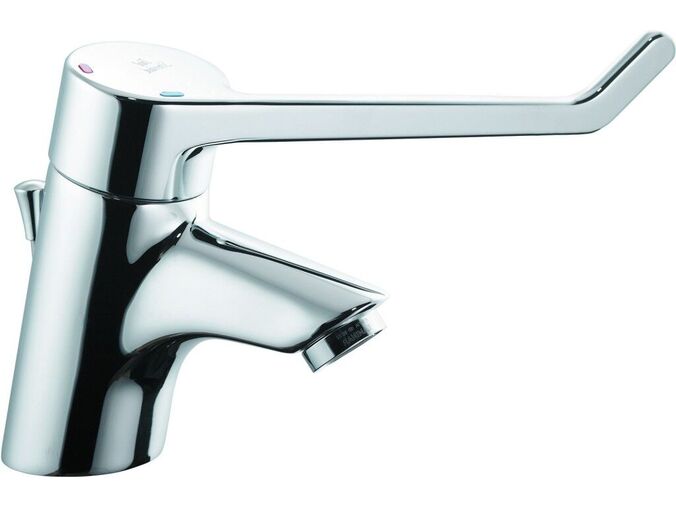 Ideal Standard CeraPlus Bezpečnostní umyvadlová baterie s odtokovu soupravou (ovládací páka 180 mm), chrom