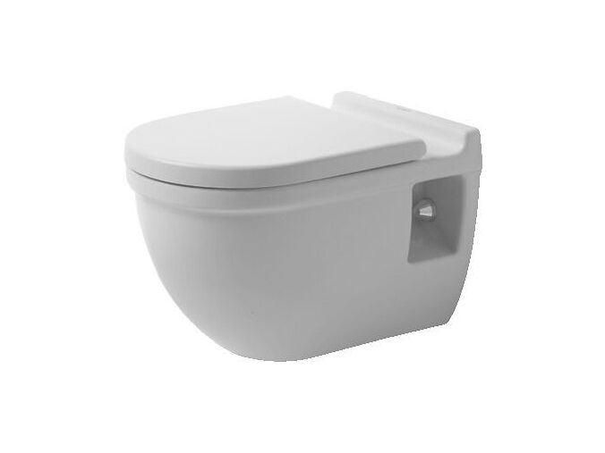Duravit Starck3 závěsné WC Comfort, WonderGliss, bílá