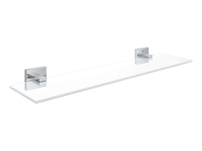 Grohe QuickFix Start Cube Polička, délka 53 cm, sklo/chrom