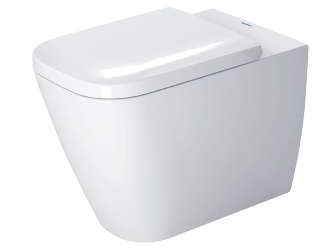 Duravit Happy D.2 stojící WC, WonderGliss, bílá