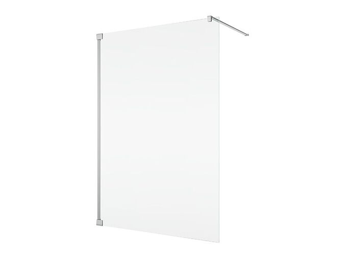 RONAL Cadura Pevná stěna samostatná s vyrovnávacím profilem  200x90 cm, aluchrom