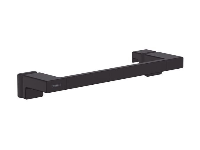Hansgrohe AddStoris Madlo pro sprchové dveře, délka 400 mm, matná černá