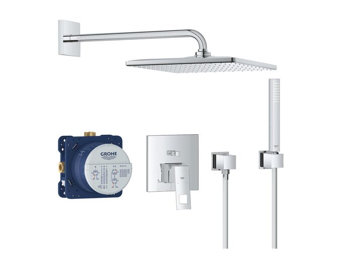 Grohe Eurocube Sprchový set s baterií pod omítku, 310 mm, chrom