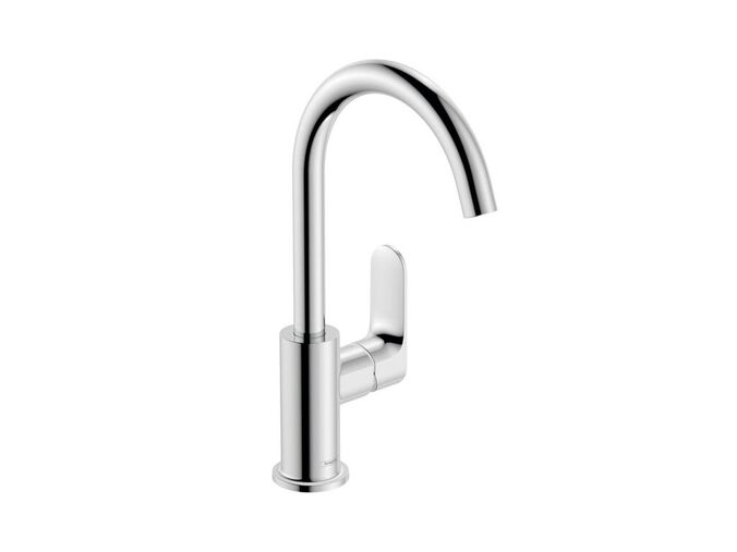 Hansgrohe Rebris S Umyvadlová baterie s výpustí a otočným výtokem, chrom