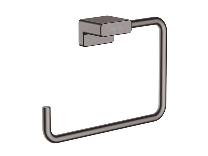 Hansgrohe AddStoris Držák na ručník, kartáčovaný černý chrom
