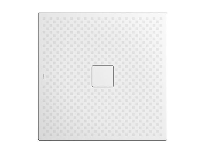 Kaldewei Conoflat 790-2 čtvercová sprchová vanička 120x120x2,3 cm, s nosičem, celoplošný Antislip, Perl-Effekt, bílá