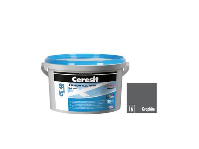 Ceresit CE 40 Aquastatic, spárovací hmota, graphite, 2kg