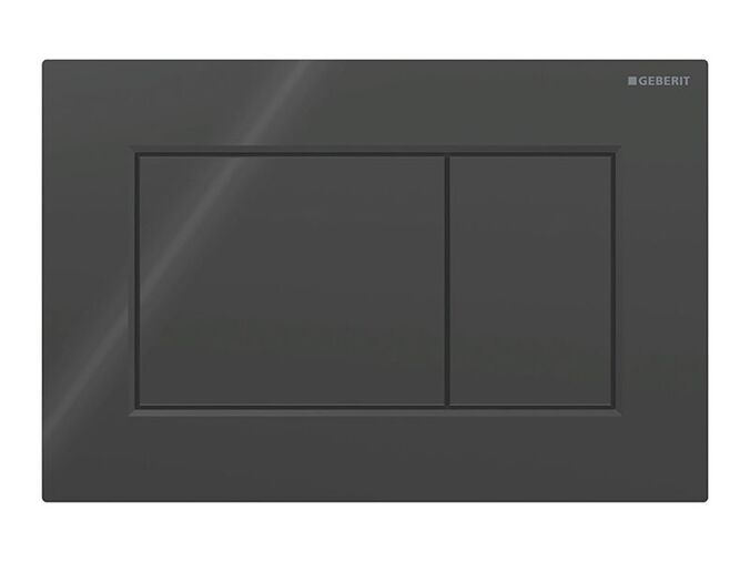 Geberit Sigma01 Square ovládací tlačítko, pro 2 množství splachování, černá