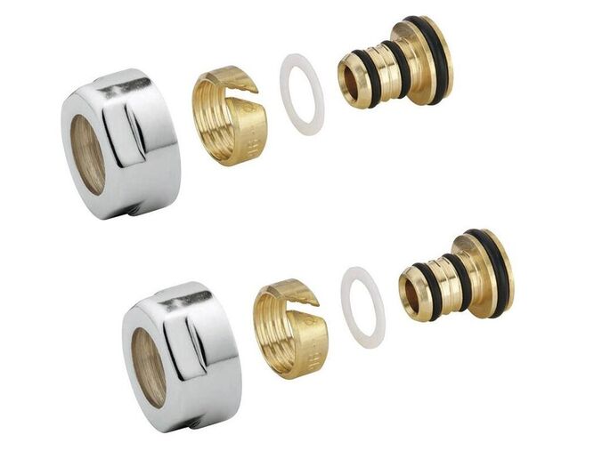 Sapho Svěrné šroubení pro Alupex 16mm, chrom