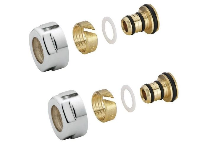 Sapho Svěrné šroubení pro Alupex 16mm, nerez mat