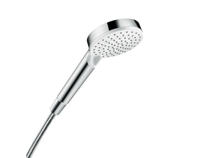 Hansgrohe Crometta Sprchová hlavice Vario 100, 2 proudy, EcoSmart 9 l/min, bílá/chrom