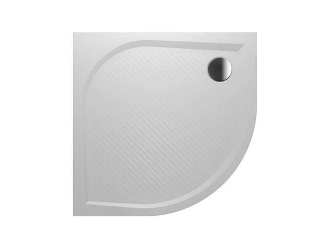 Riho Kolping sprchová vanička, litý mramor, DB14, R55,  90x90x3cm, bílá