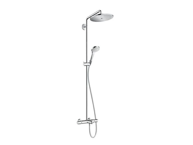 Hansgrohe Croma S Termostatická vanová baterie 280 Showerpipe s příslušenstvím, chrom
