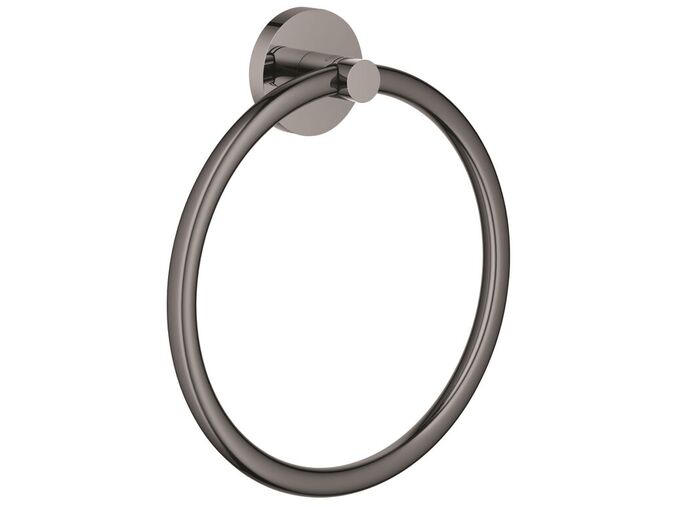 Grohe Essentials Držák na ručníky, kartáčovaný tmavý grafit